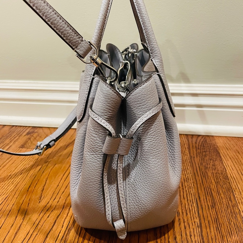 Kate Spade Light Gray Satchel - Picture 7 of 8